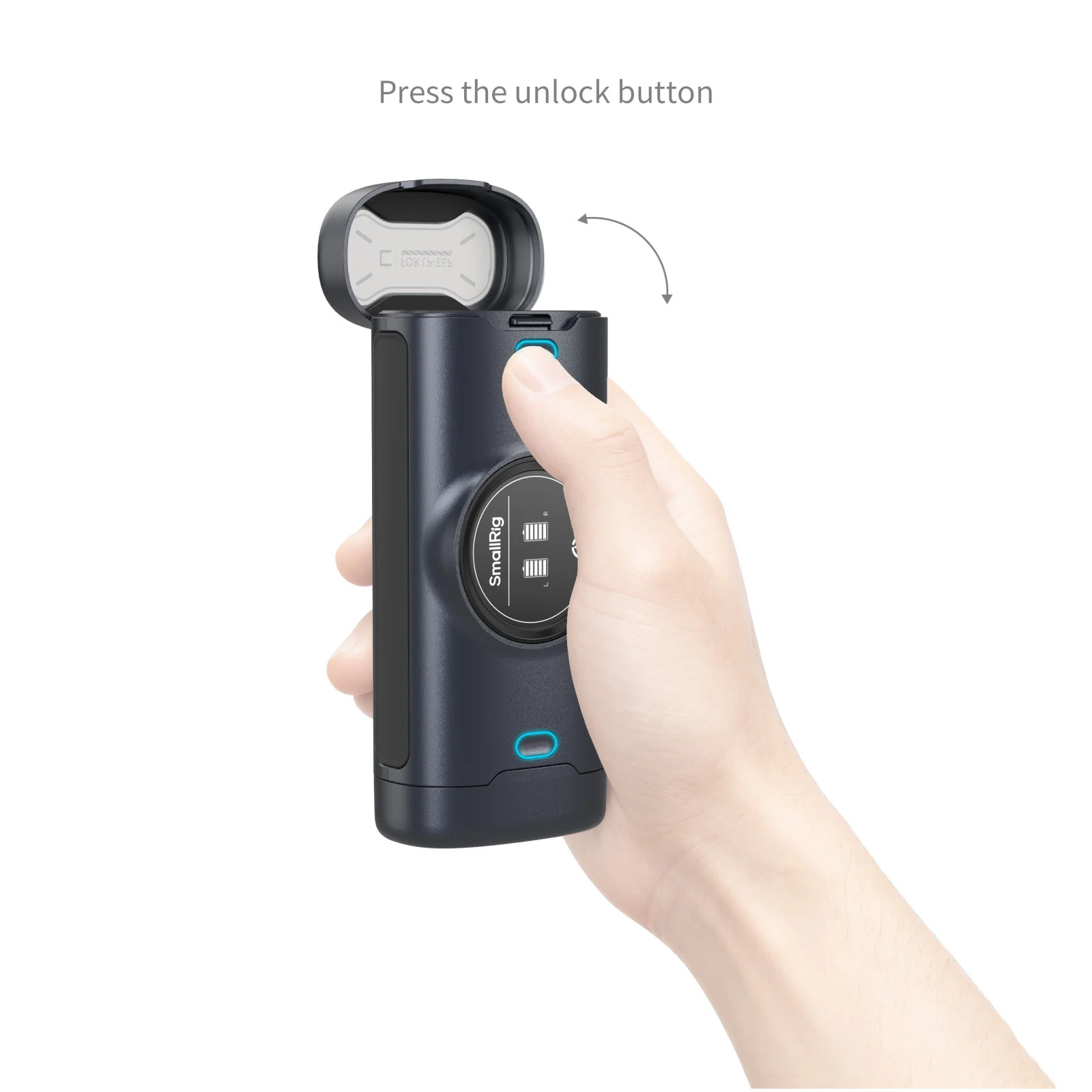 SmallRig Portable Charger Case for LP-E6P Camera Batteries 5105 - Image 6