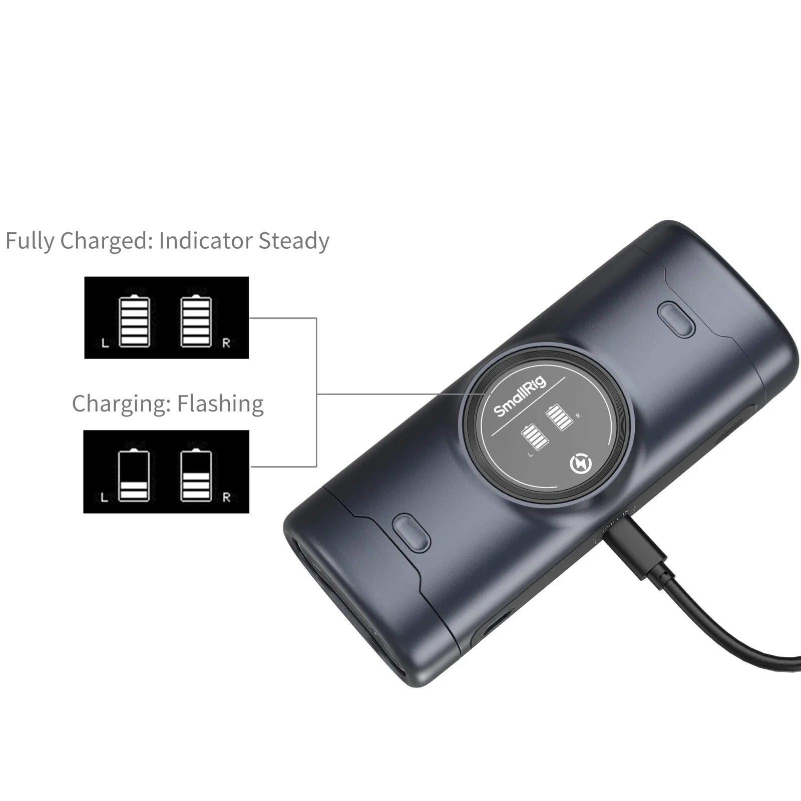 SmallRig Portable Charger Case Kit for LP-E6P Camera Batteries 5695 - Image 3