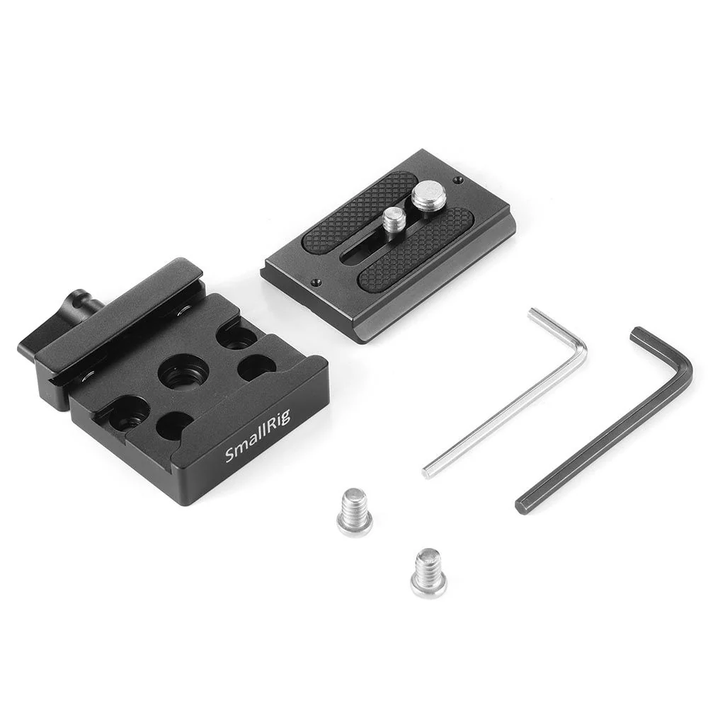 SmallRig Quick Release Clamp and Plate Arca-type Compatible 2280 (Black) - Image 2
