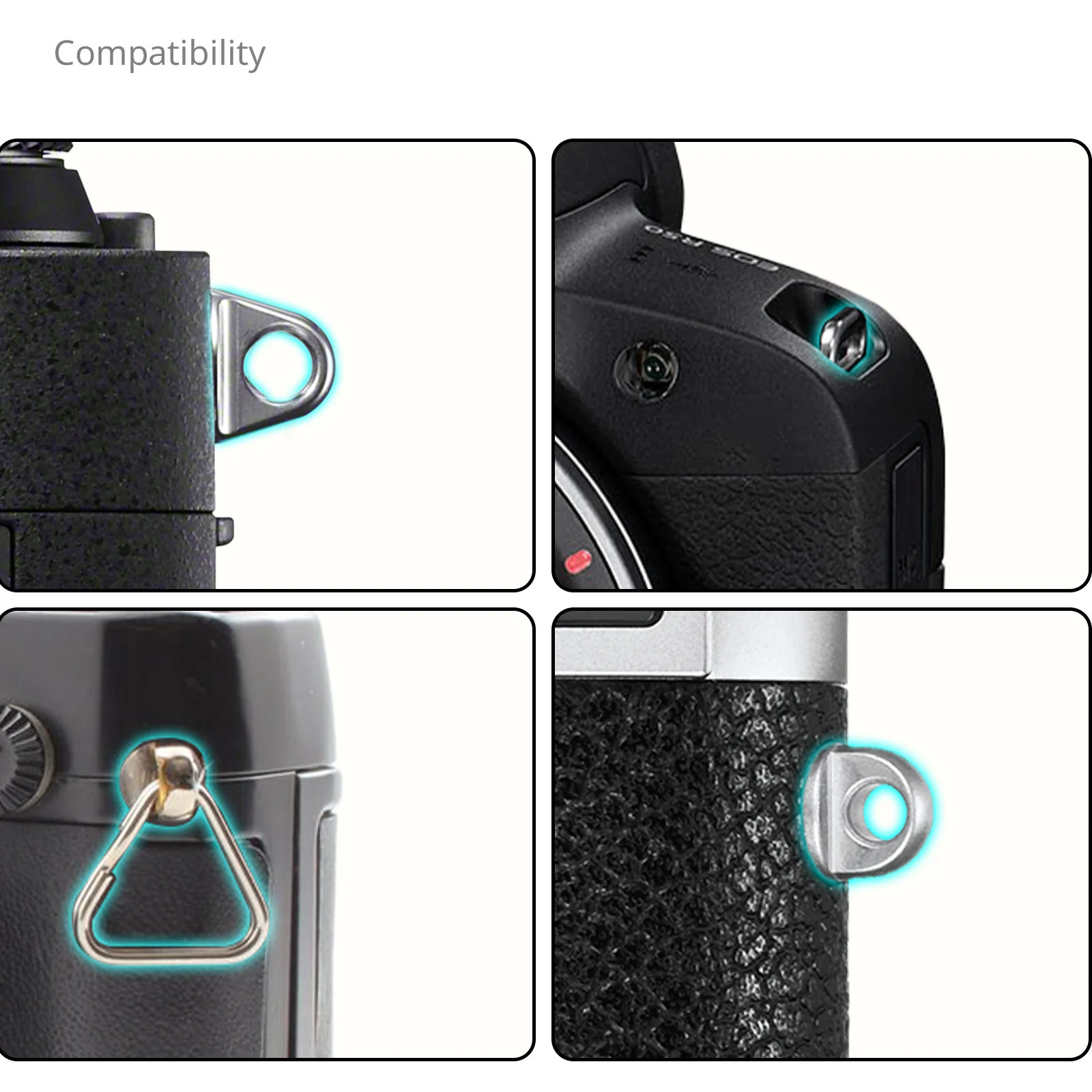 SmallRig Quick Release Shoulder Strap for Ricoh GR Series (Black) 5686 - Image 3