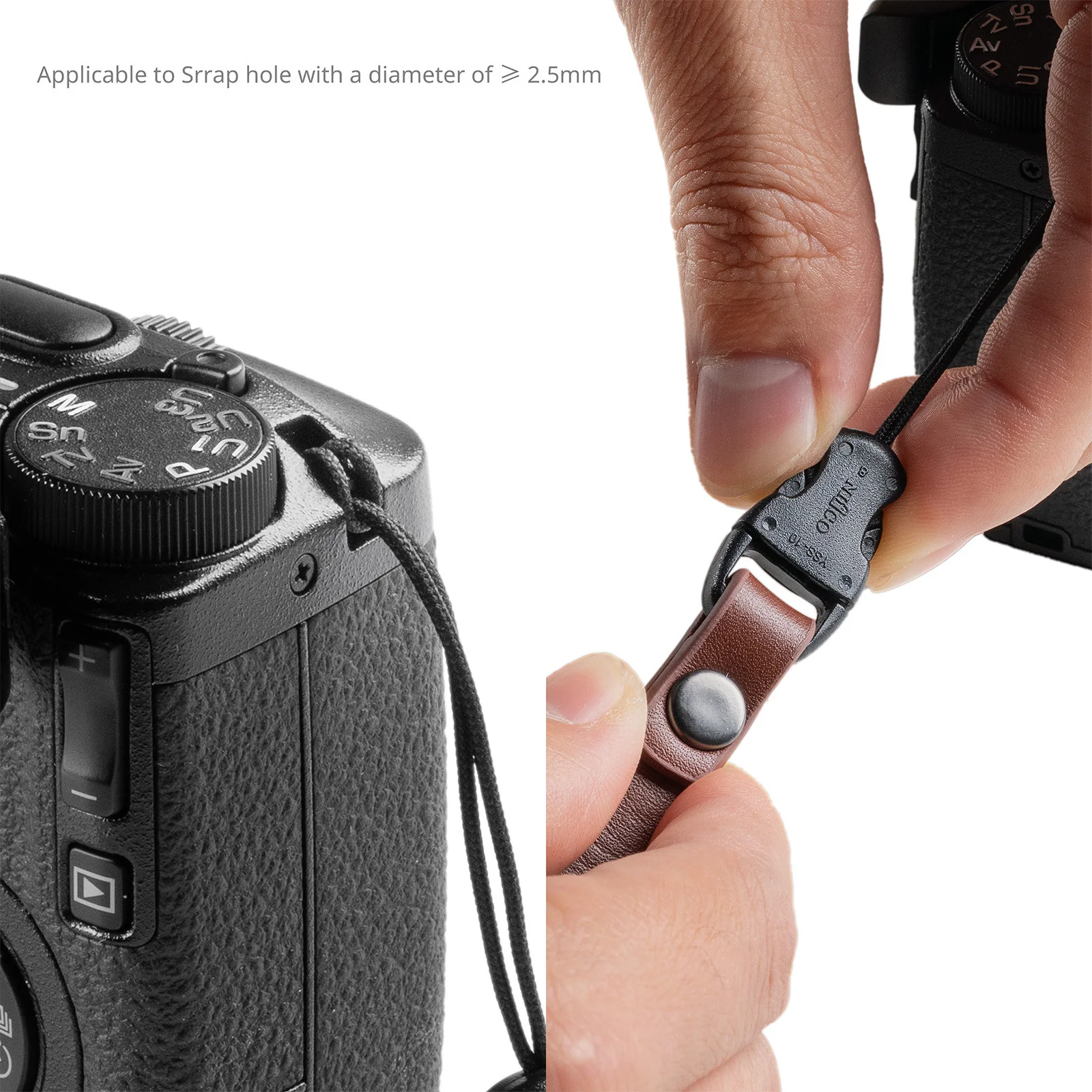 SmallRig Quick Release Shoulder Strap for Ricoh GR Series (Black) 5686 - Image 4