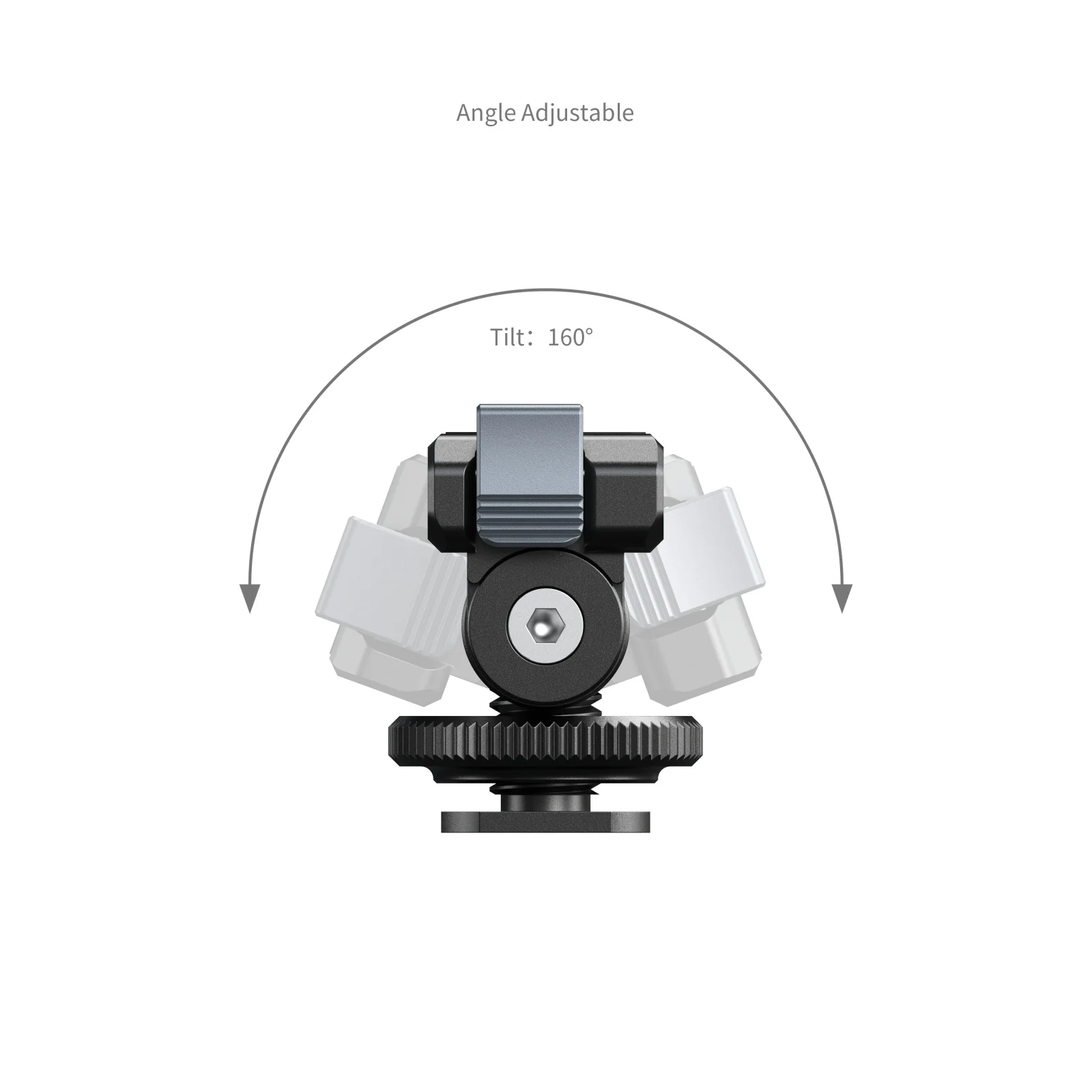 SmallRig Quick Release Support for DJI Osmo Action 5 Pro / 4 / 3 with Cold Shoe Adapter 5436 - Image 5