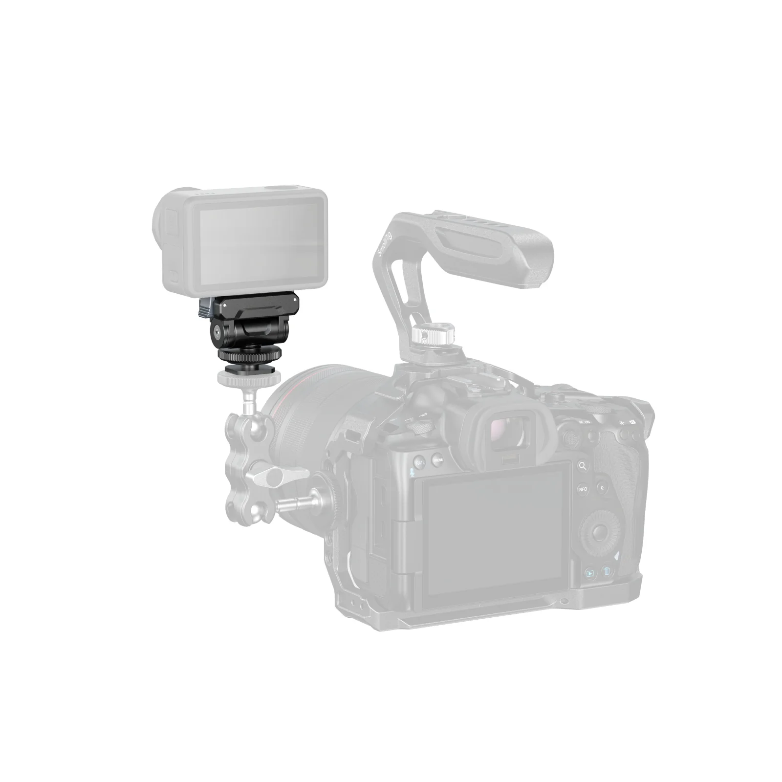 SmallRig Quick Release Support for DJI Osmo Action 5 Pro / 4 / 3 with Cold Shoe Adapter 5436 - Image 8