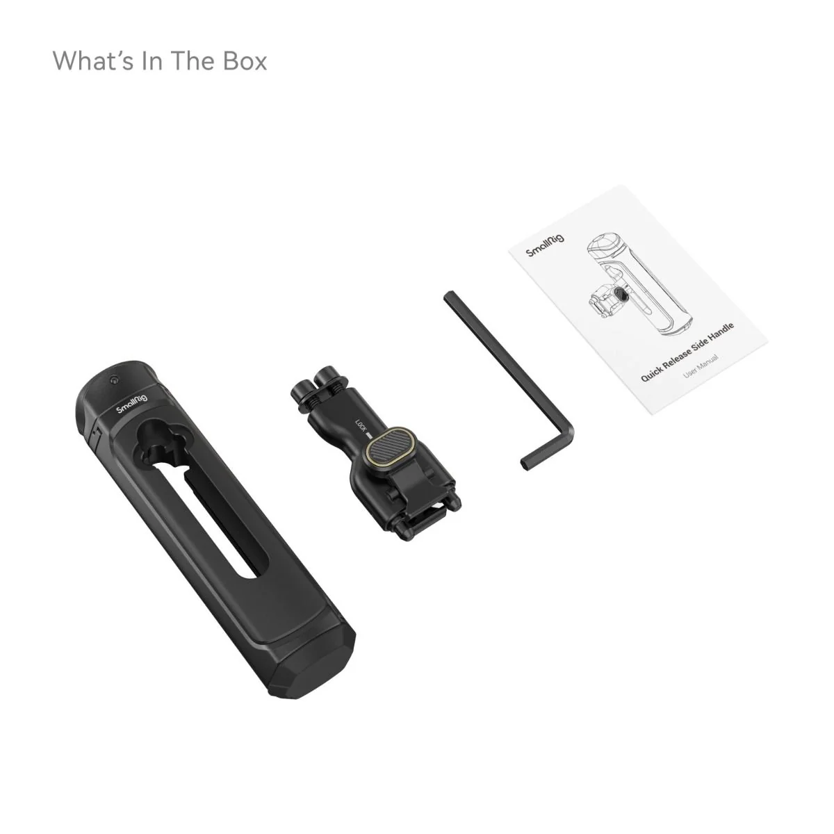 SmallRig Rotatable Wireless Control & Quick Release Side Handle 4402B - Image 8