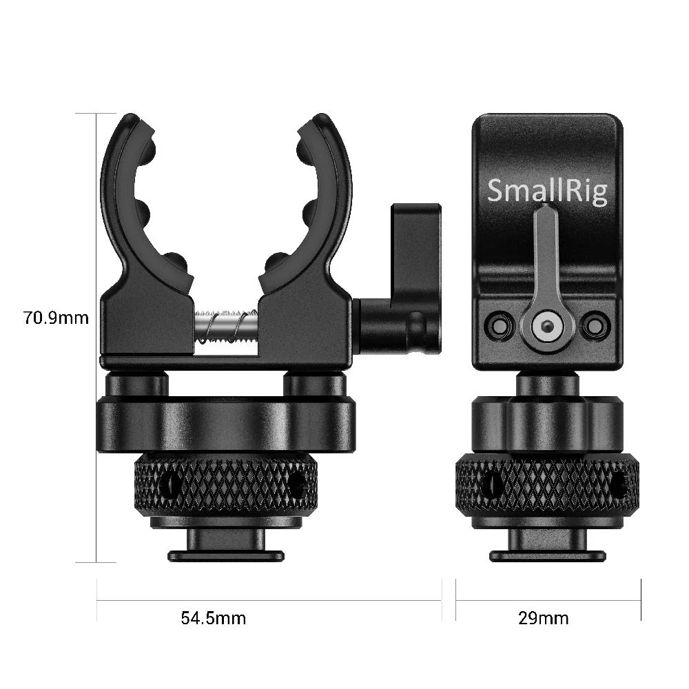 SmallRig Shotgun Microphone Holder (Cold Shoe) BSM2352 - Image 2