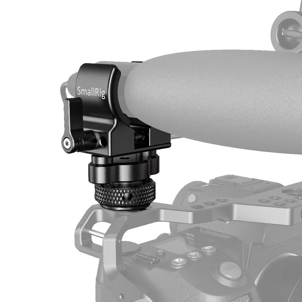 SmallRig Shotgun Microphone Holder (Cold Shoe) BSM2352 - Image 4