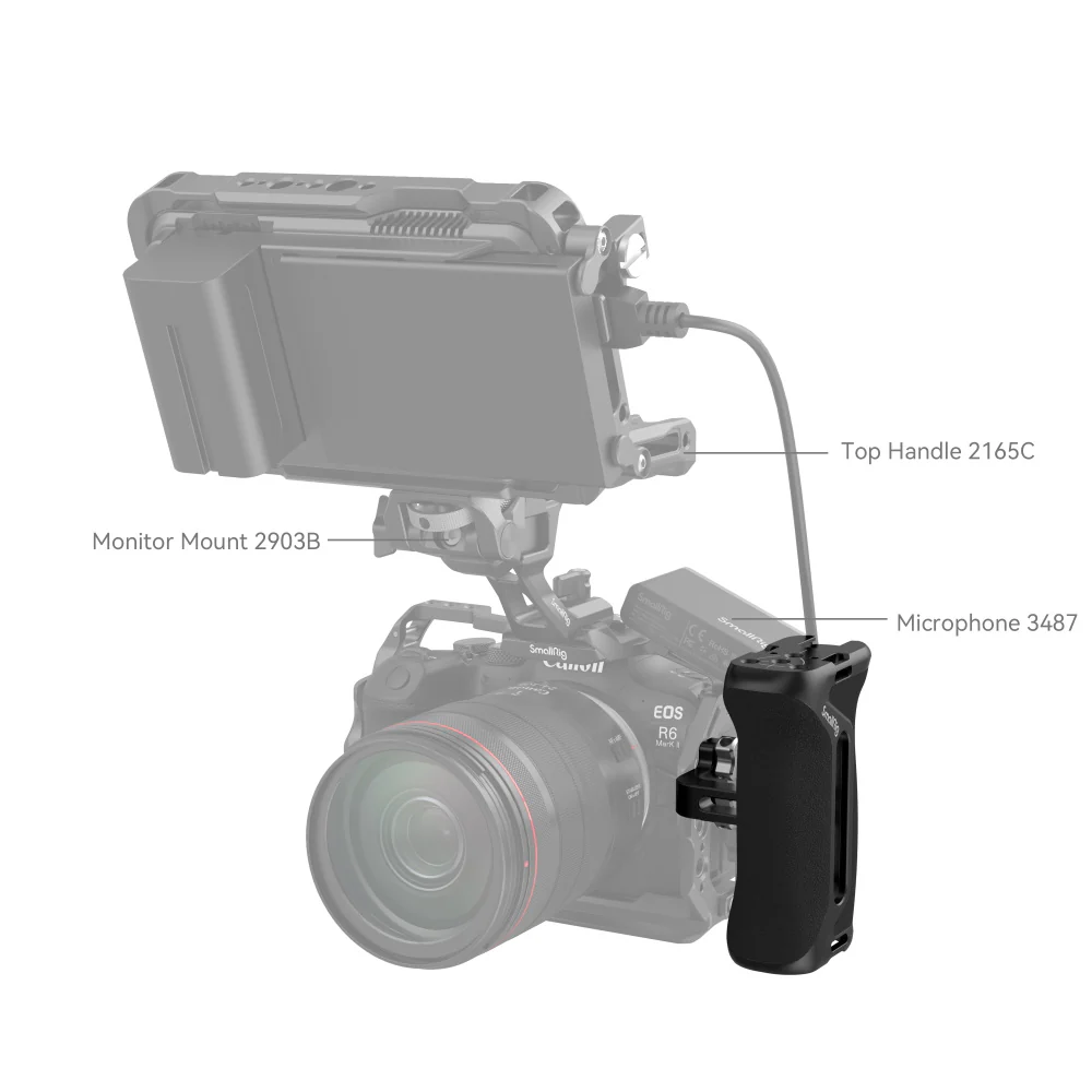 SmallRig Side Handle with 1/4"-20 Screws 4015 - Image 6