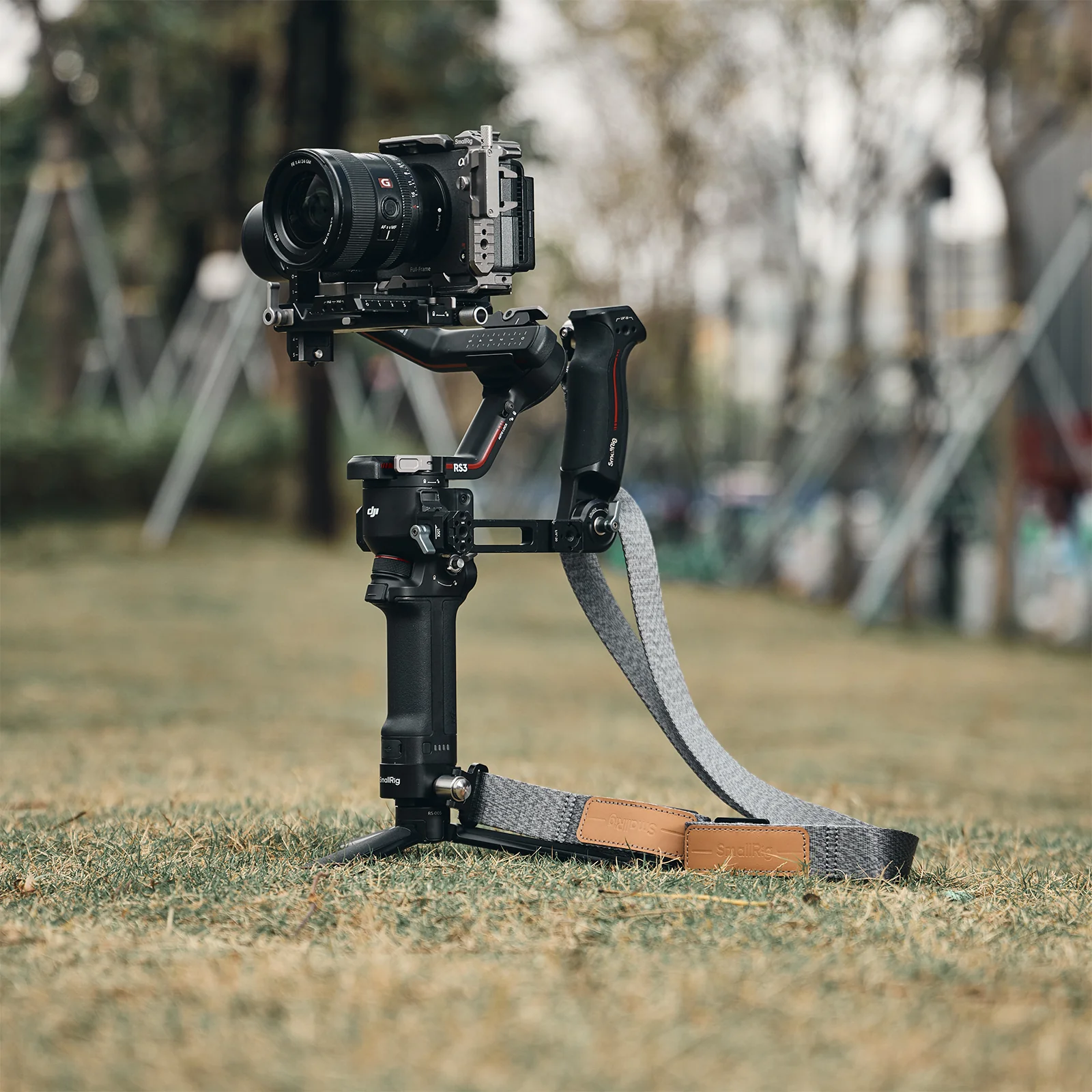 SmallRig Sling Handle and Shoulder Strap Kit for DJI RS Gimbals - Image 5