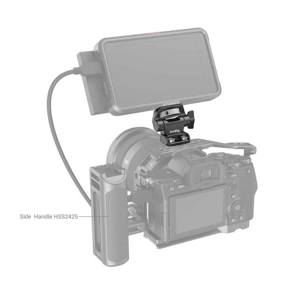 SmallRig Swivel and Tilt Adjustable Monitor Mount with Screws Mount 2904B - Image 8
