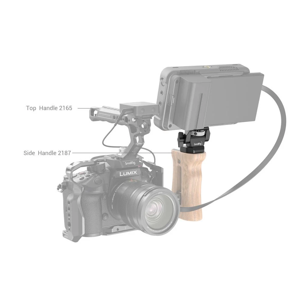 SmallRig Swivel and Tilt Adjustable Monitor Mount with Screws Mount 2904B - Image 9