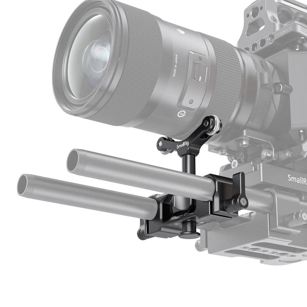 SmallRig Universal 15mm LWS Rod Mount Lens Support 2727 - Image 3
