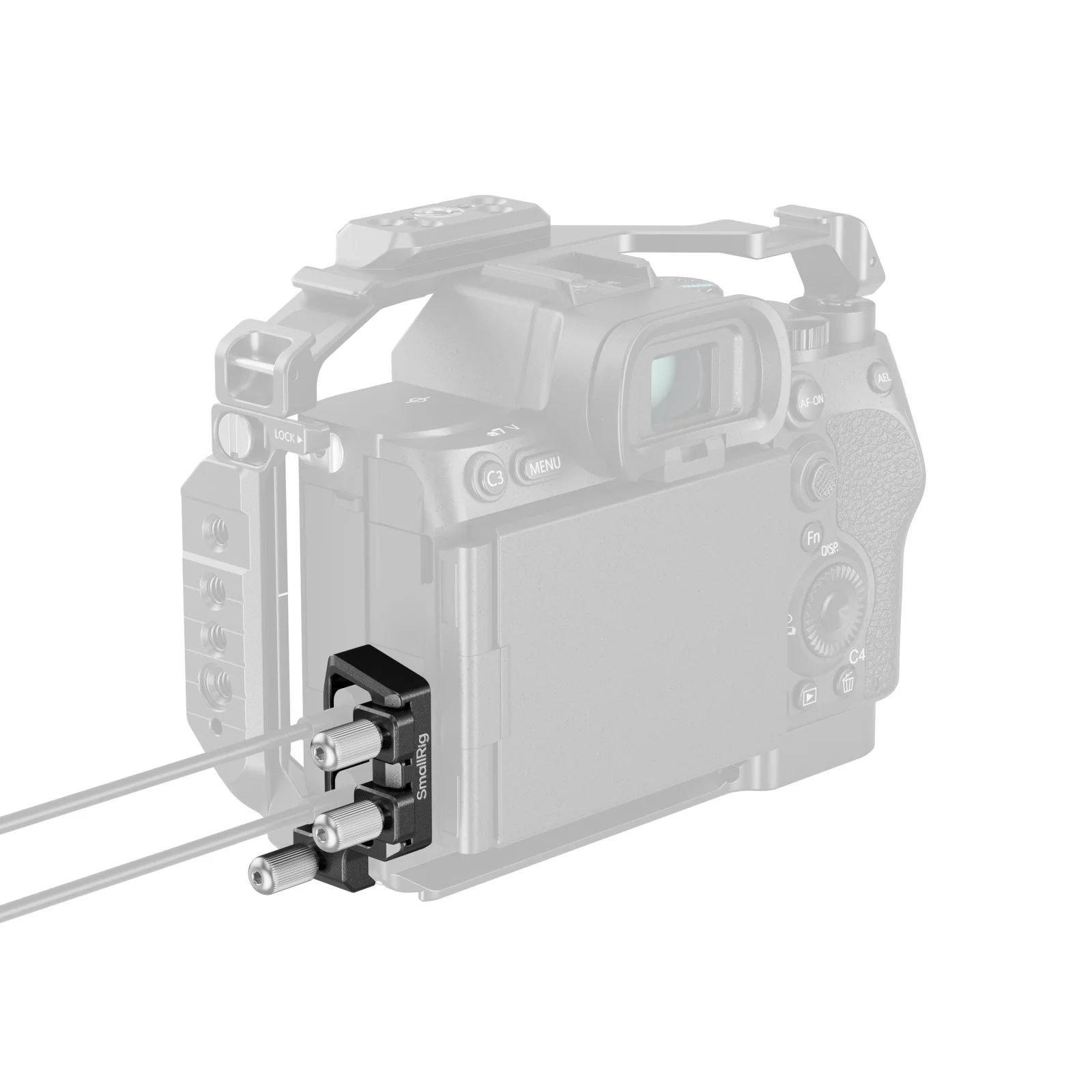 SmallRig USB-C Cable Clamp for Cages for Sony Alpha 7 V 6062 - Image 3