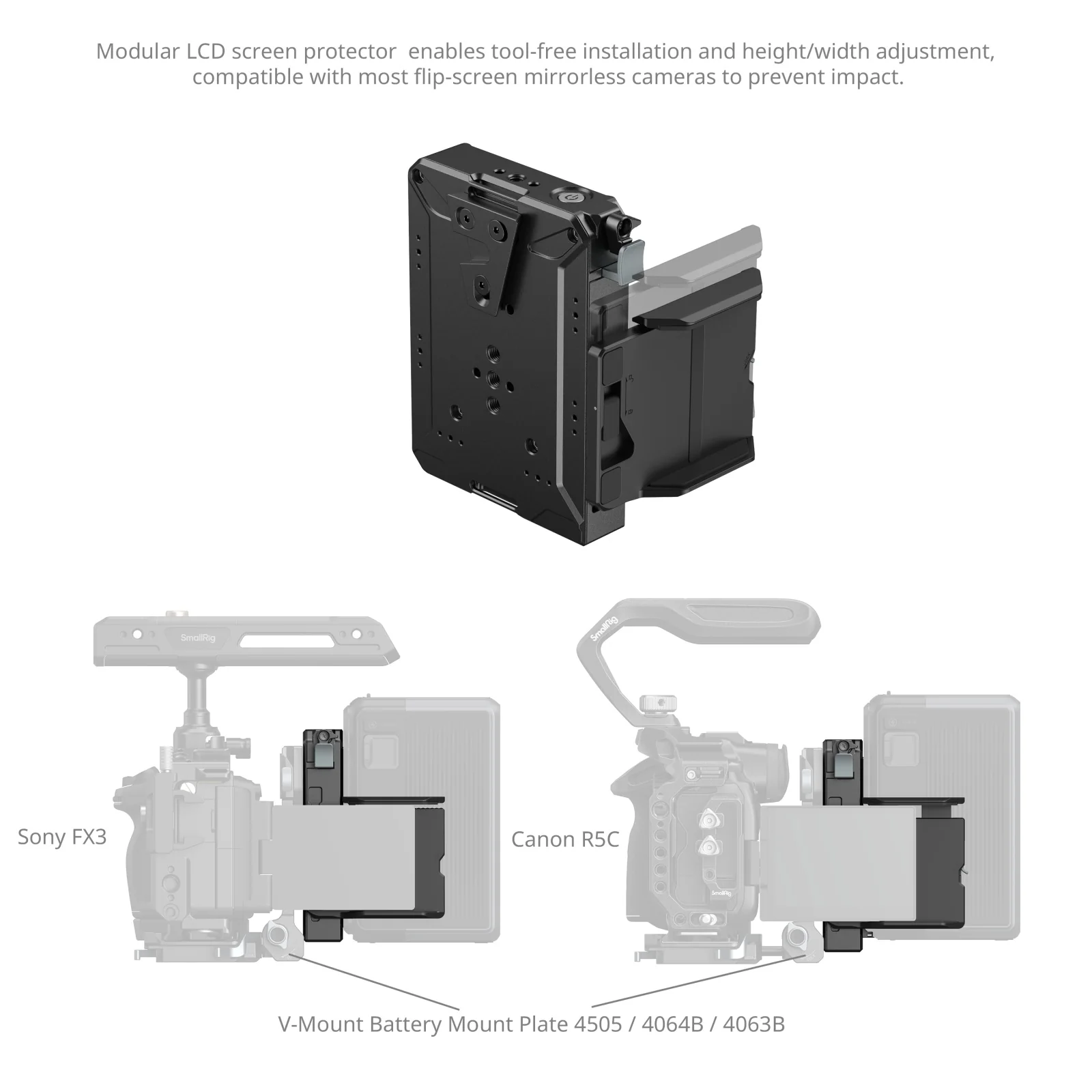 SmallRig V-Mount Battery Mount Plate 5228 - Image 6