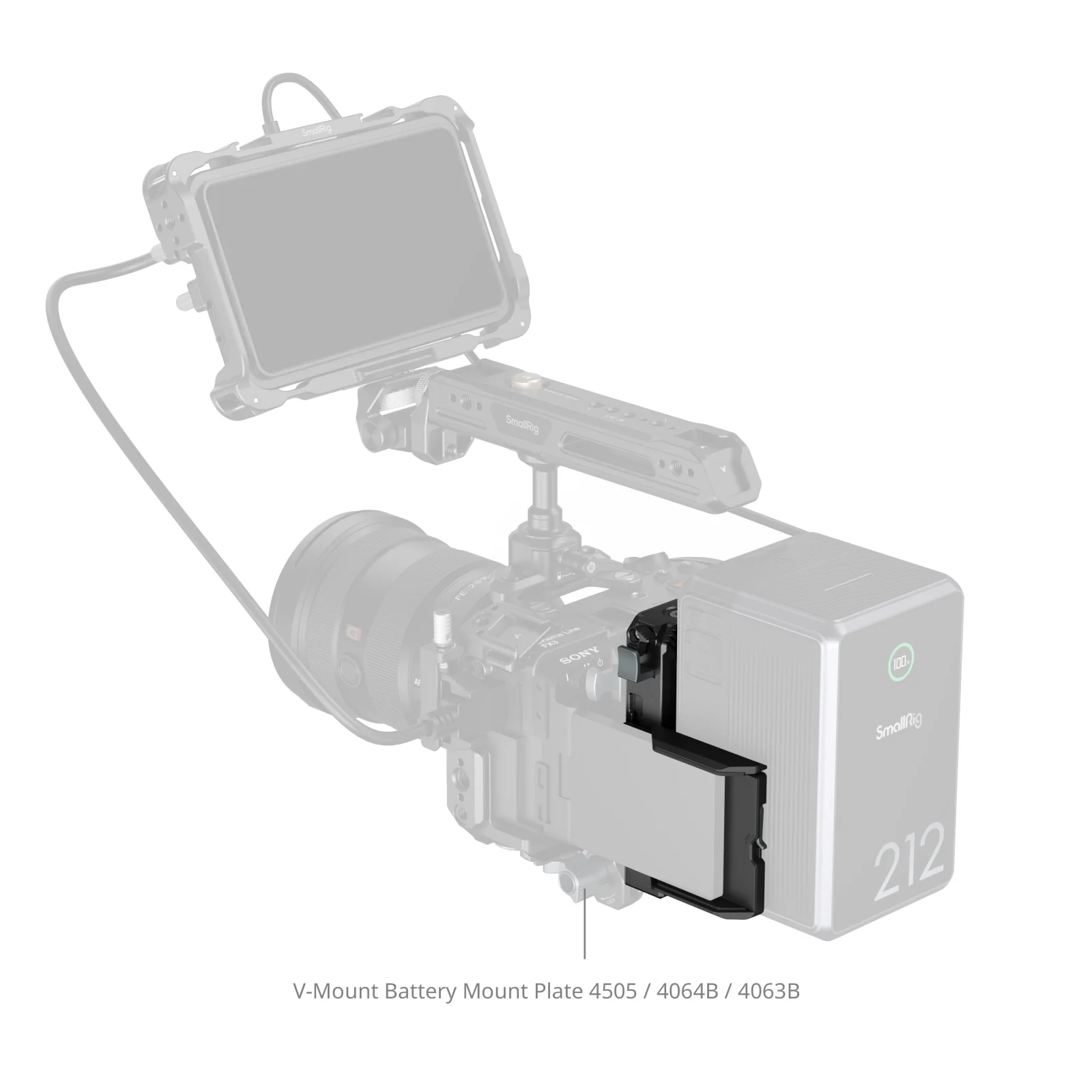 SmallRig V-Mount Battery Mount Plate 5228 - Image 7