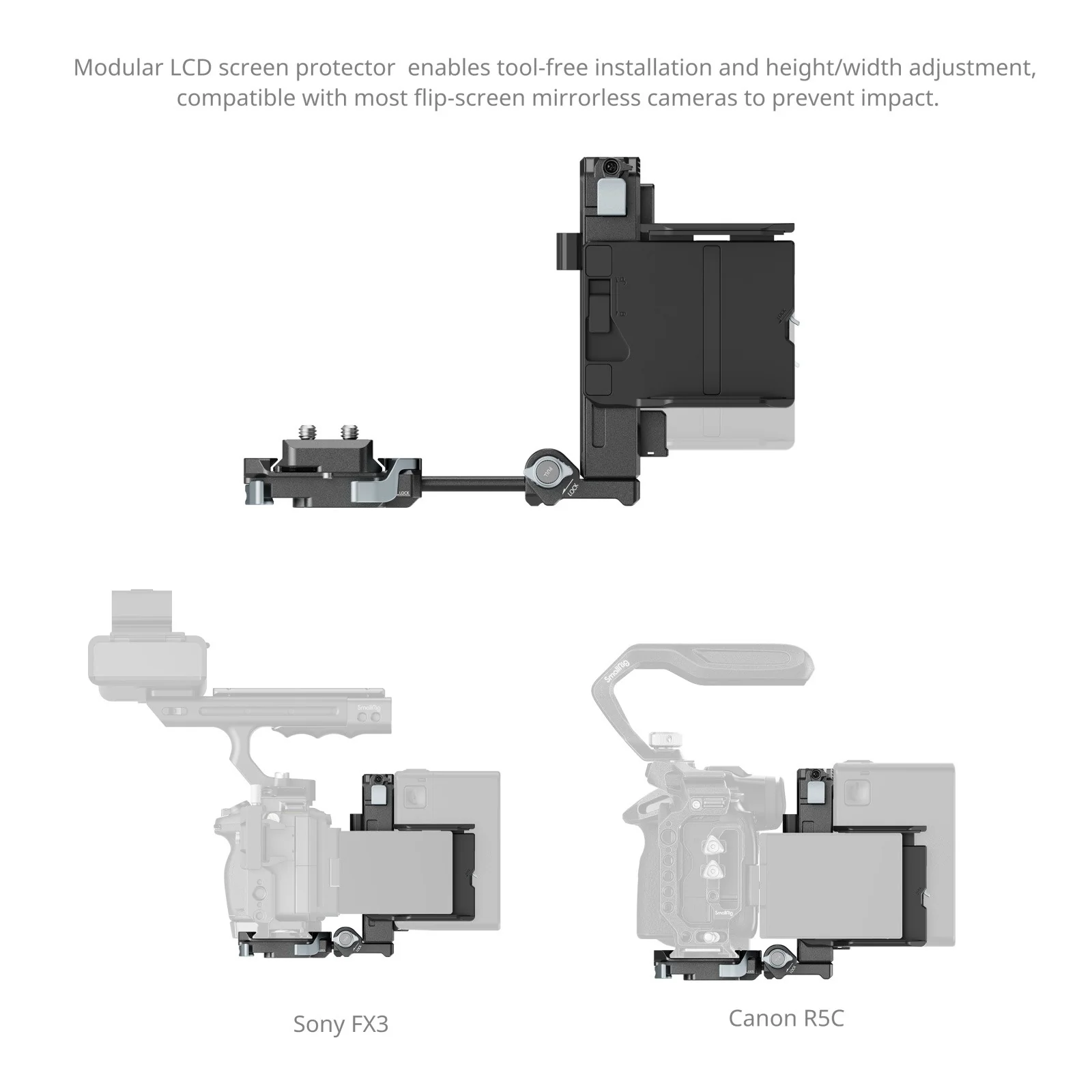 SmallRig V-Mount Battery Mount Plate Kit 5227 - Image 8