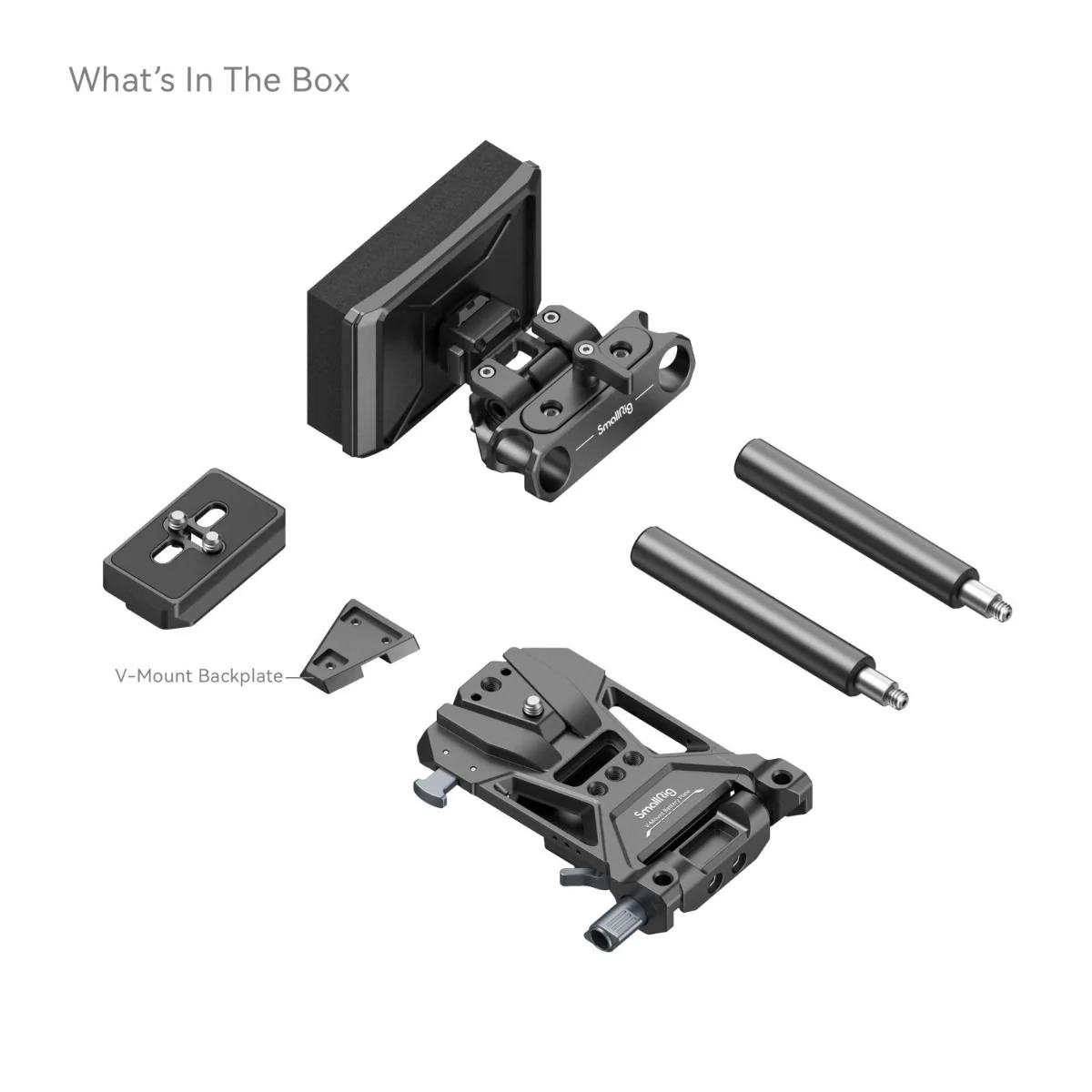 SmallRig V-Mount Battery Mount Plate Kit (Advanced) 4063B - Image 3