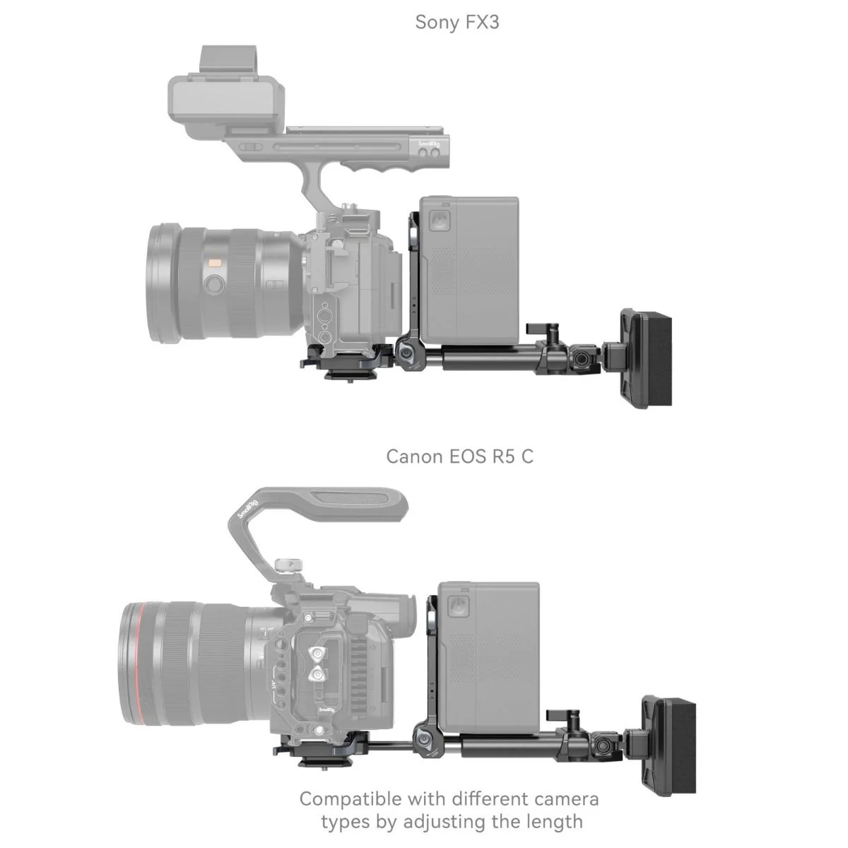 SmallRig V-Mount Battery Mount Plate Kit (Advanced) 4063B - Image 6