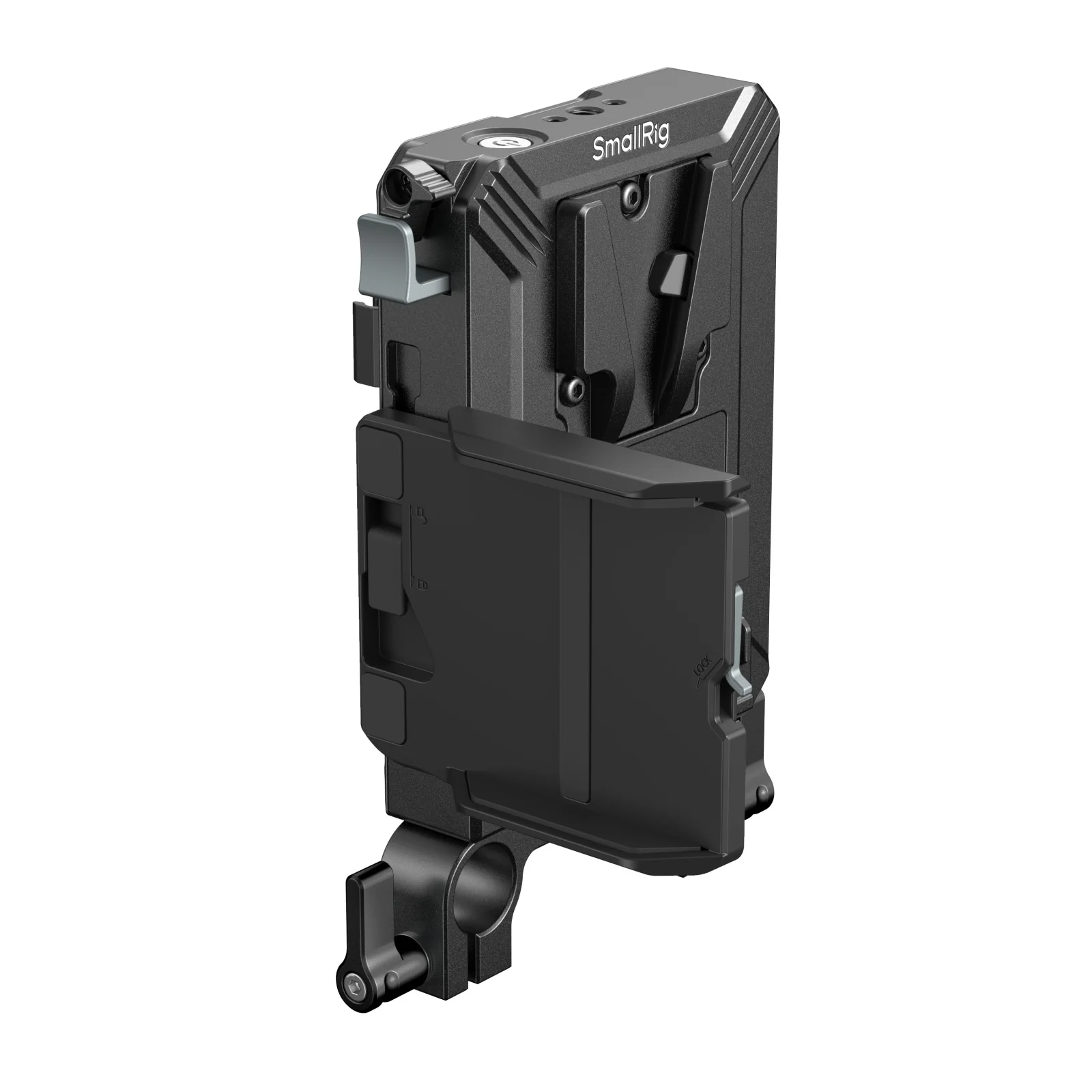 SmallRig V-Mount Battery Mount Plate Kit for 15mm LWS Rods 5226 - Image 2