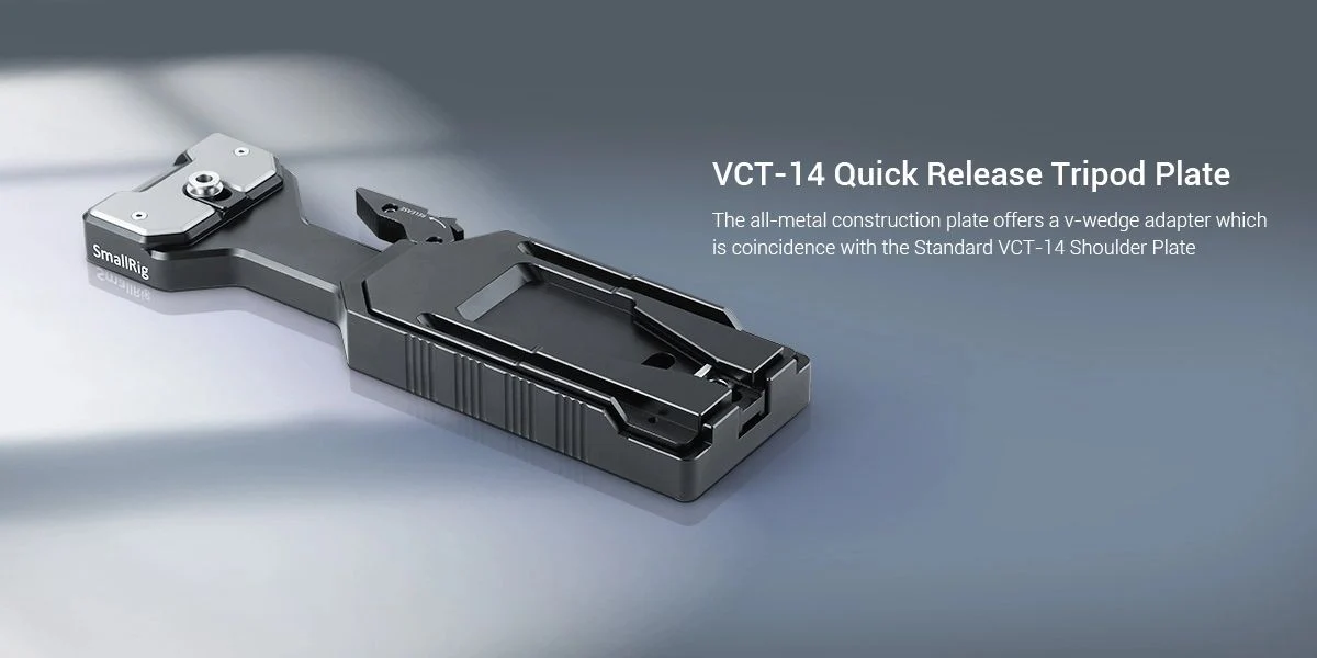 SmallRig VCT-14 Quick Release Tripod Plate 2169 - Image 7