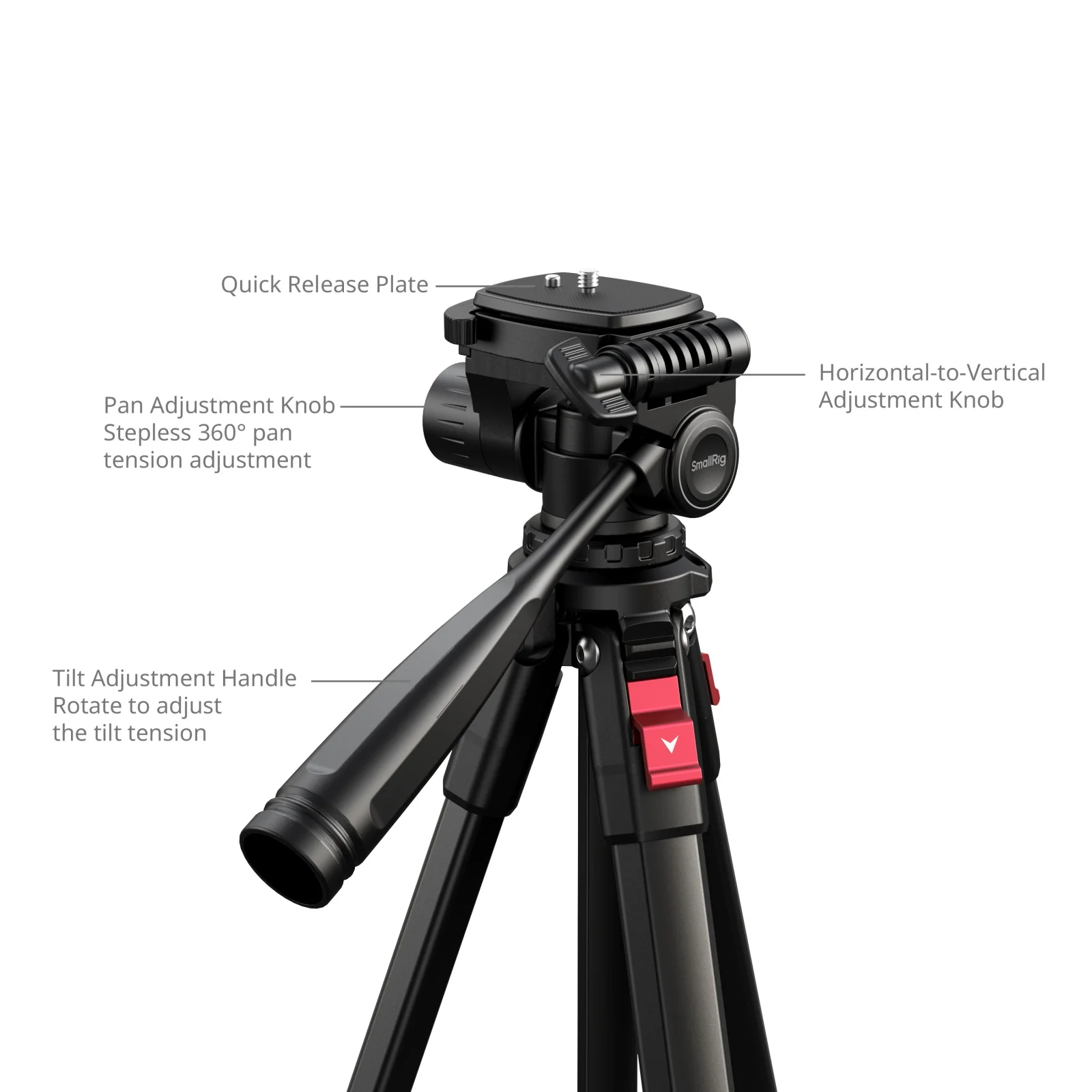SmallRig Video Tripod 5474 - Image 3