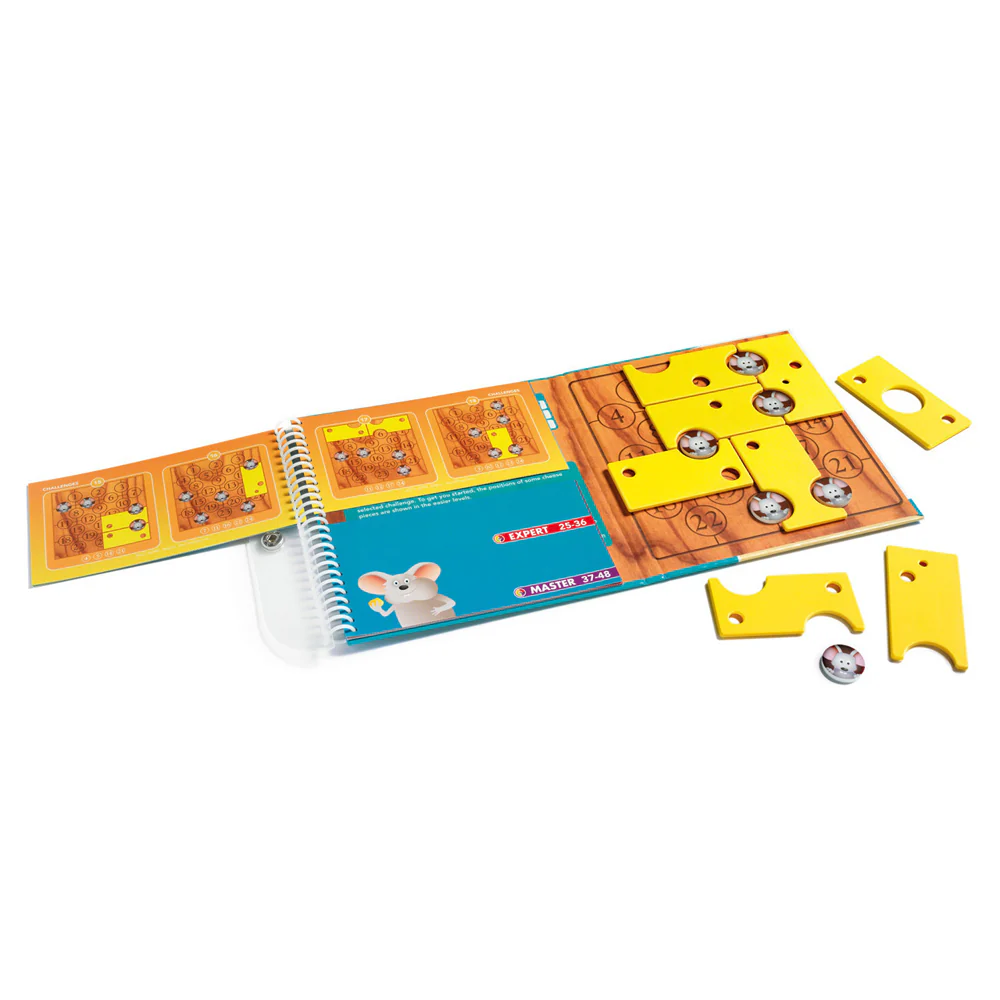 Smart Games Brain Cheeser Magnetic Puzzle Travel Game - Image 2