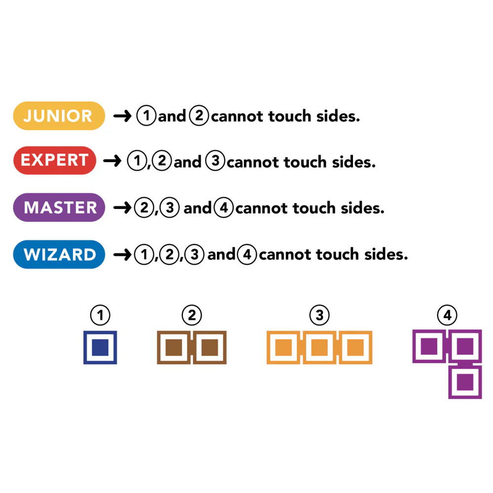 Smart Games Genius Square 1-2 Player Puzzle Game - Image 6