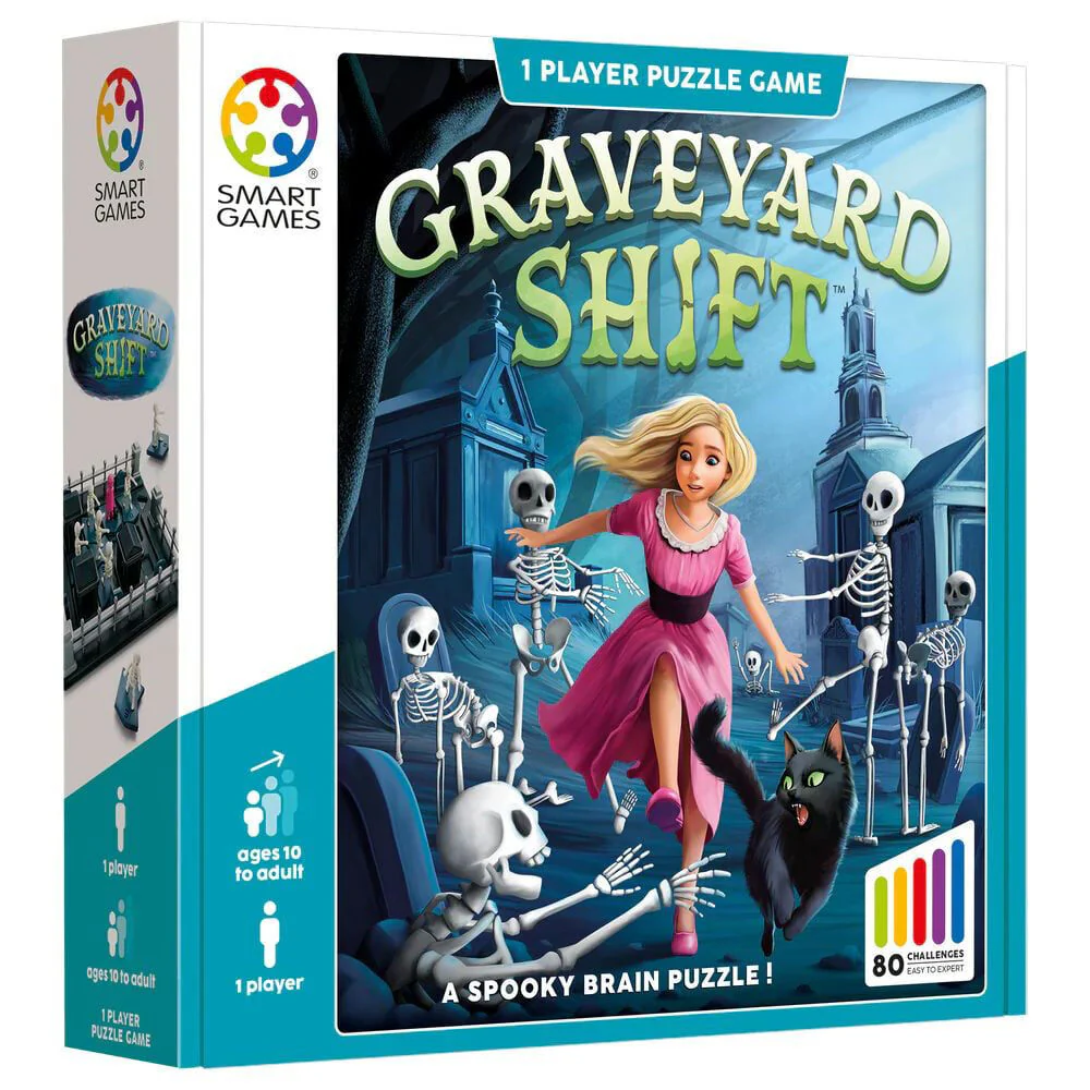 Smart Games Graveyard Shift Puzzle Game - Image 2