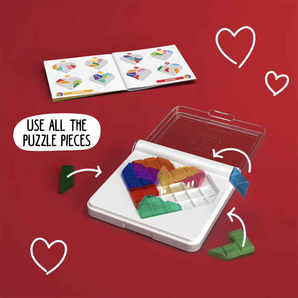 Smart Games IQ Love Single Player Puzzle Game - Image 4
