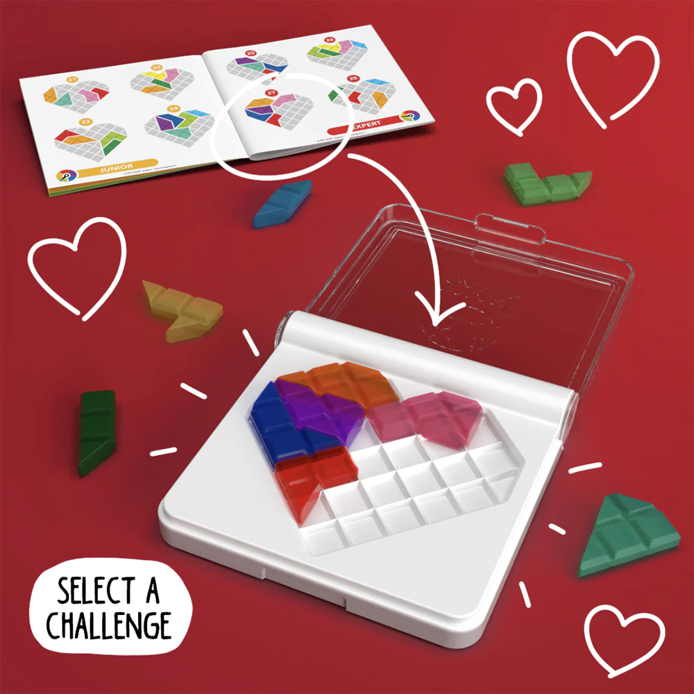 Smart Games IQ Love Single Player Puzzle Game - Image 5
