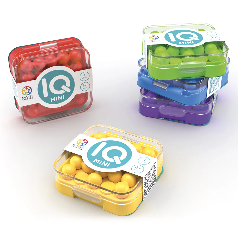 Smart Games IQ Mini Single Player Puzzle Game Assorted Colours - Image 2