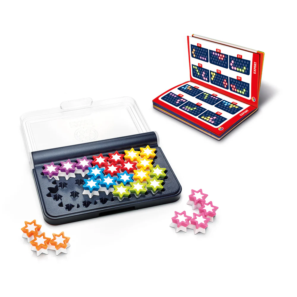 Smart Games IQ Stars 1 Player Puzzle Game Board - Image 2