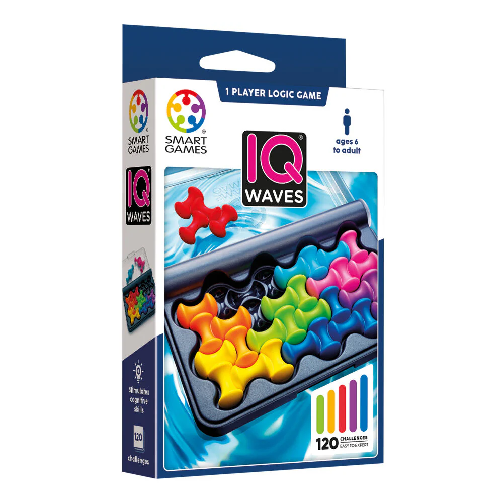 Smart Games IQ Waves Logic Puzzle Game - Image 2