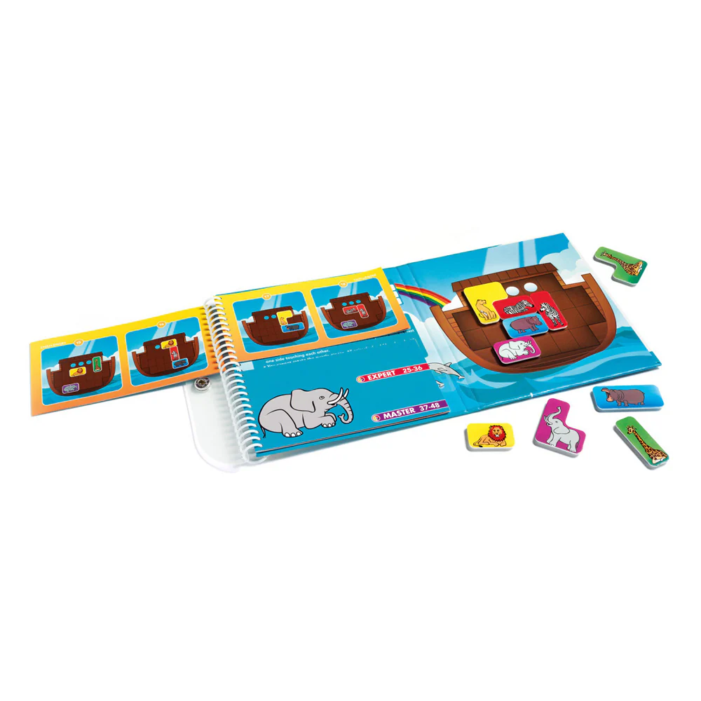 Smart Games Noahs Ark Magnetic Puzzle Travel Game - Image 2