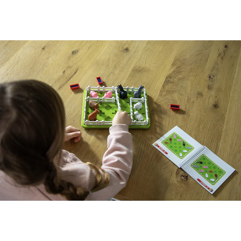 Smart Games Smart Farmer Single Player Puzzle Grid Game - Image 2
