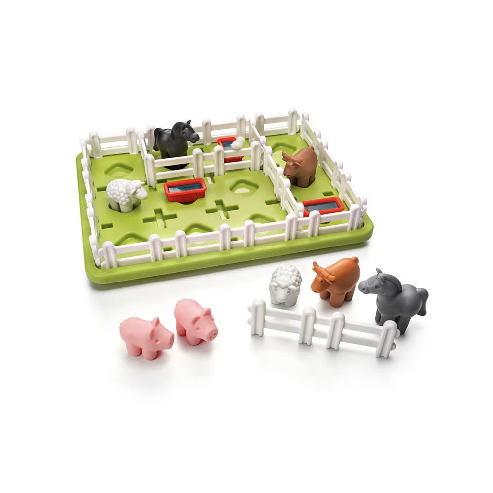 Smart Games Smart Farmer Single Player Puzzle Grid Game - Image 3
