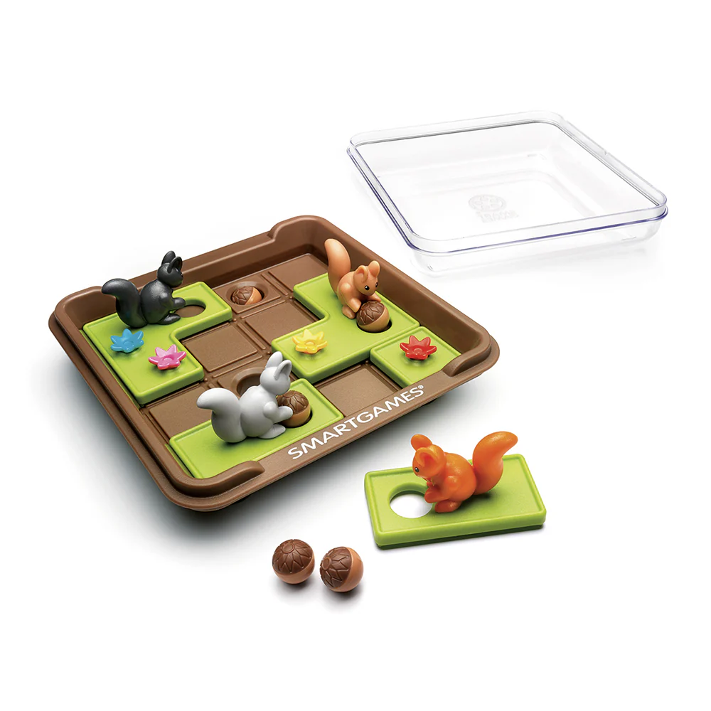 Smart Games Squirrels Go Nuts Single Player Puzzle Game - Image 2