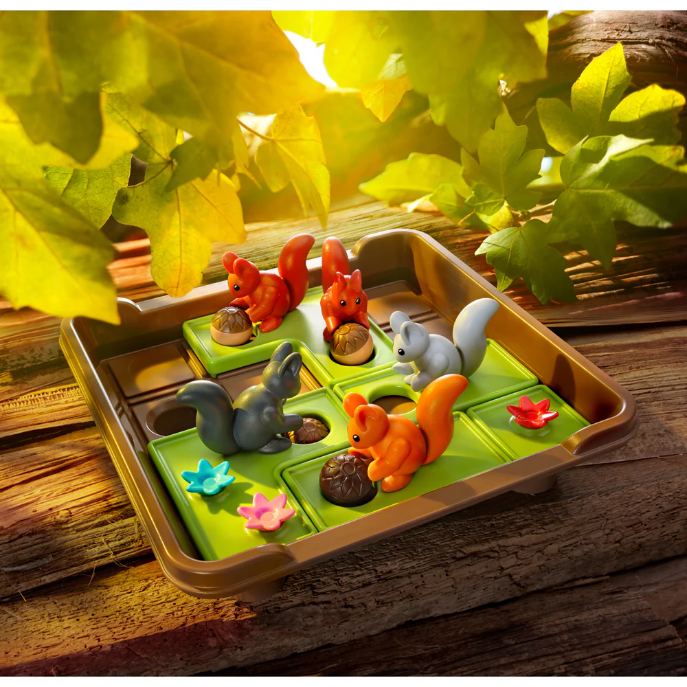 Smart Games Squirrels XXL Go Nuts Puzzle Game - Image 2