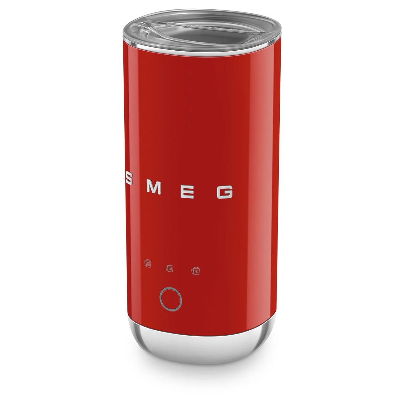 Smeg 50’S Style Retro Mini Milk Frother (Red) - Image 3