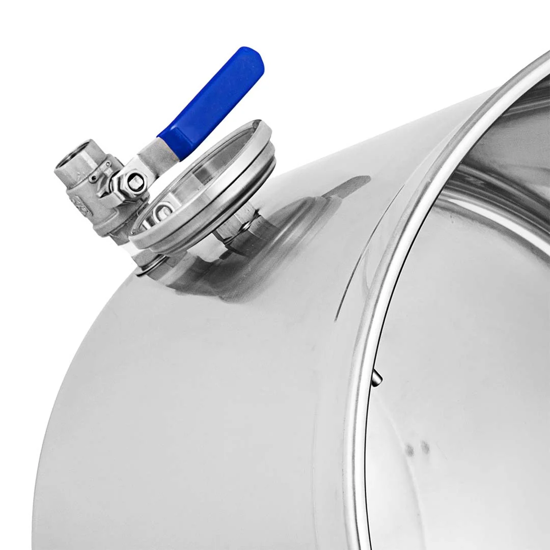 Soga 71L Stainless Steel Brewery Pot with Beer Valve 45x45cm - Image 7