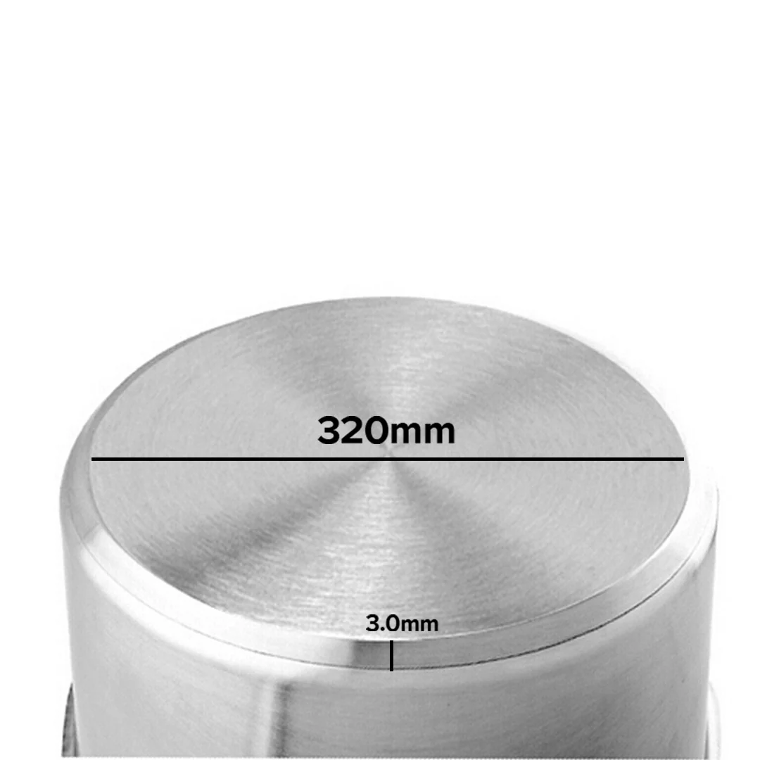 SOGA Top Grade Stainless Steel Stockpot 25L 18/10 - Image 6