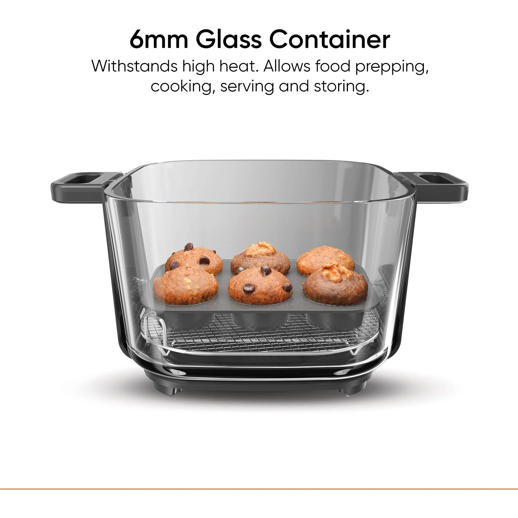 Soho Crystal 6L Glass Air Fryer - Image 5