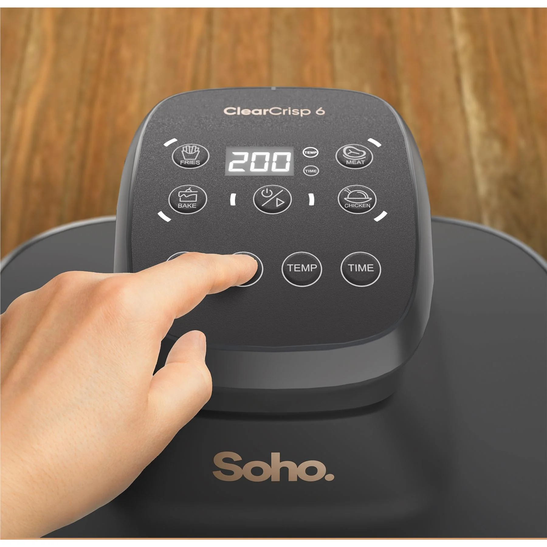 Soho Crystal 6L Glass Air Fryer - Image 8