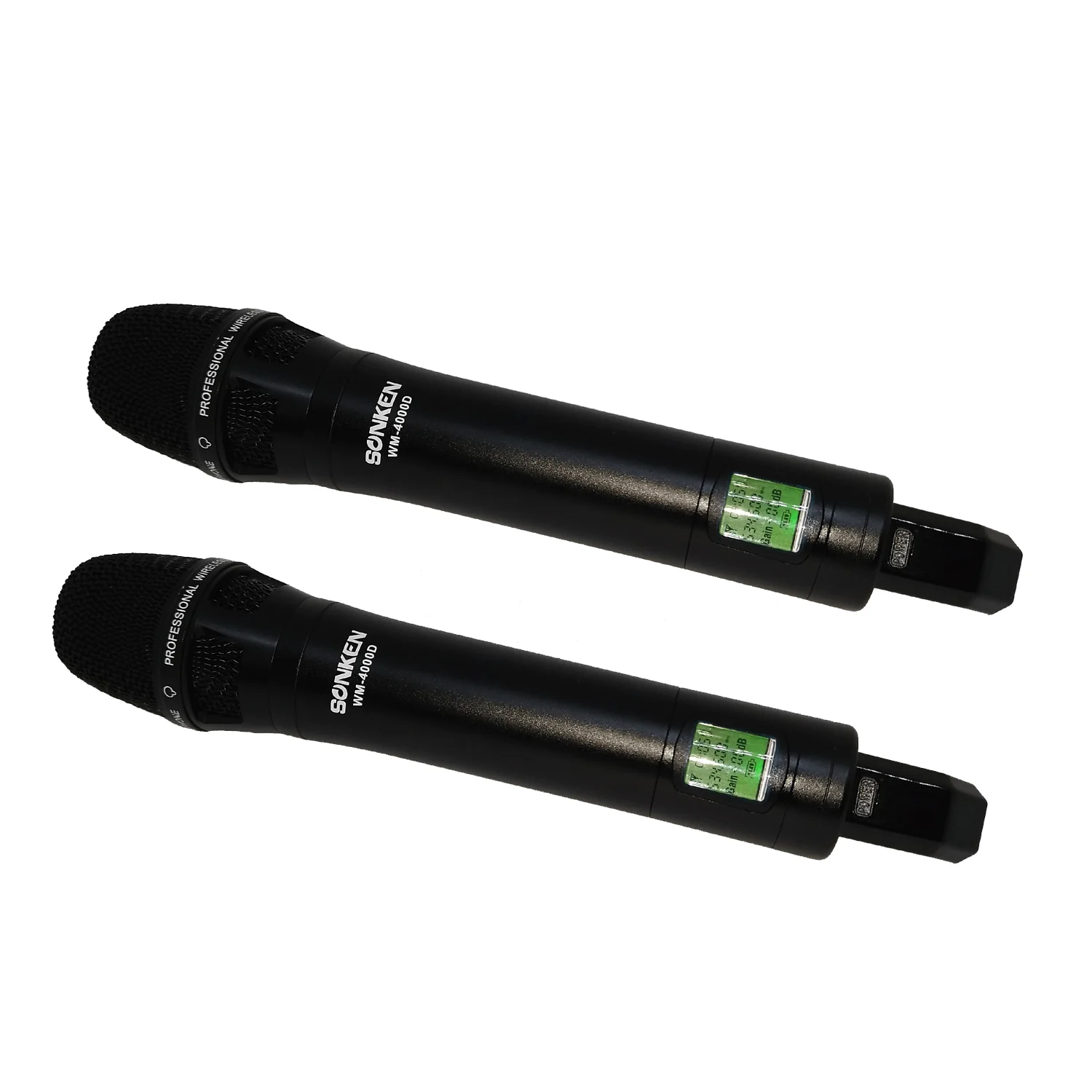 Sonken WM-4000D PRO: 200-Channel 2 UHF Wireless Microphones with Receiver and Carry Case - Image 3