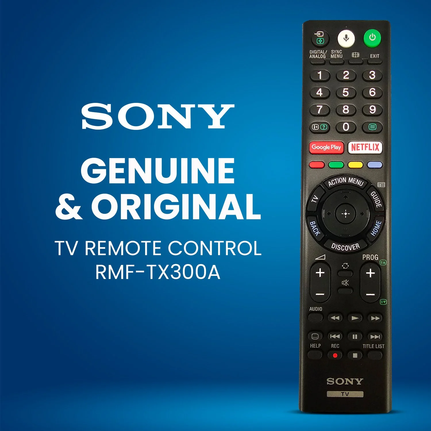 Sony TV Replacement Remote ( (RMF-TX300A) - Image 3