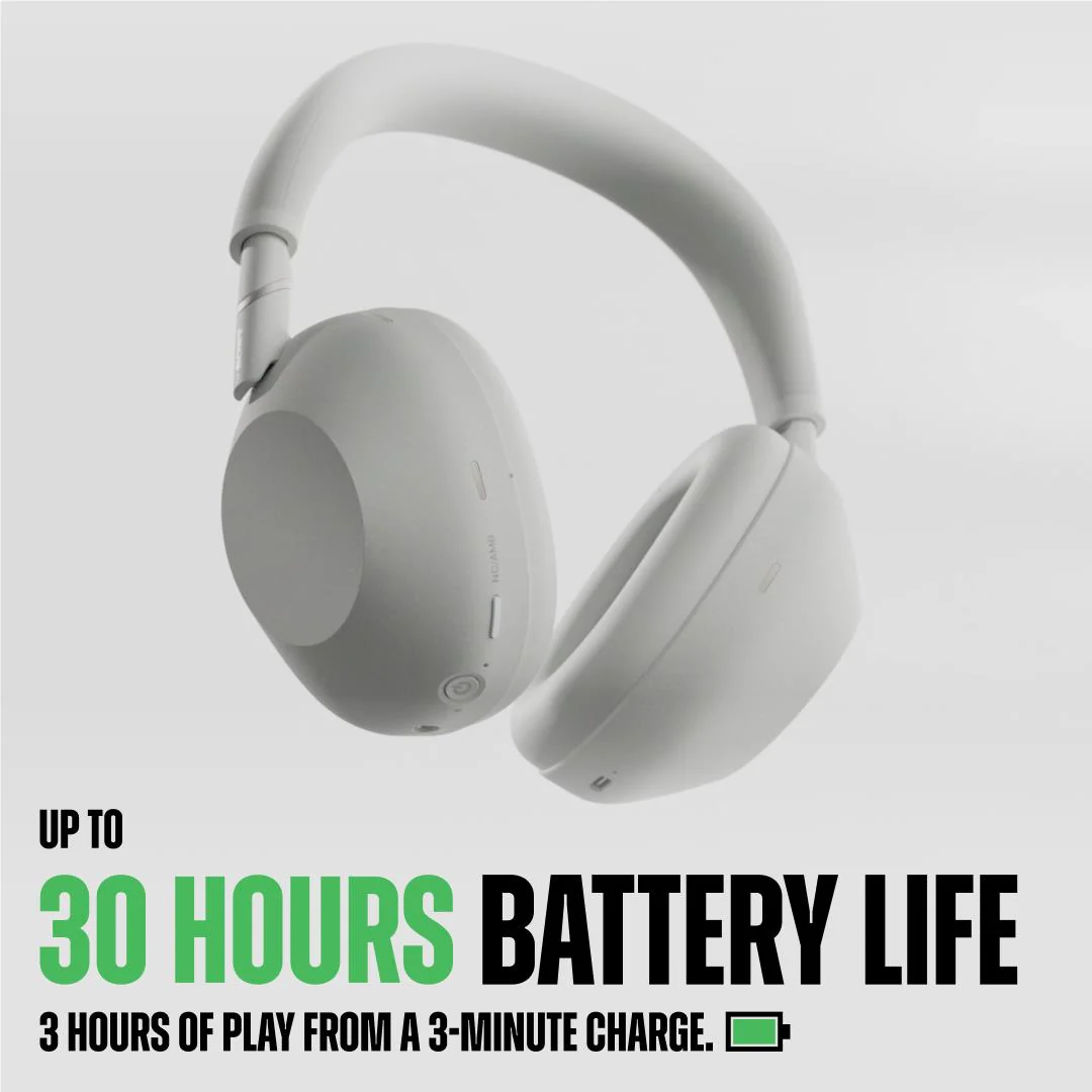 Sony WH-1000XM6 Premium Noise Cancelling Over-Ear Headphones (Sand Pink) - Image 7