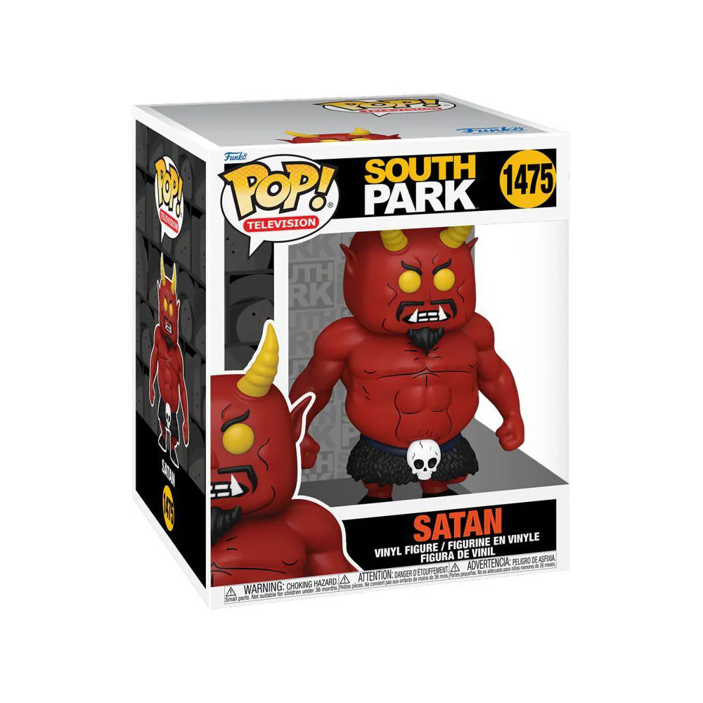 South Park Satan Pop Bobblehead Collectible Vinyl Demon Figure 6" Red - Image 3