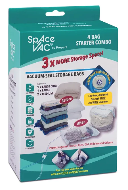 Space Vac Vacuum Storage Compression Bags [4Pack] - Image 2