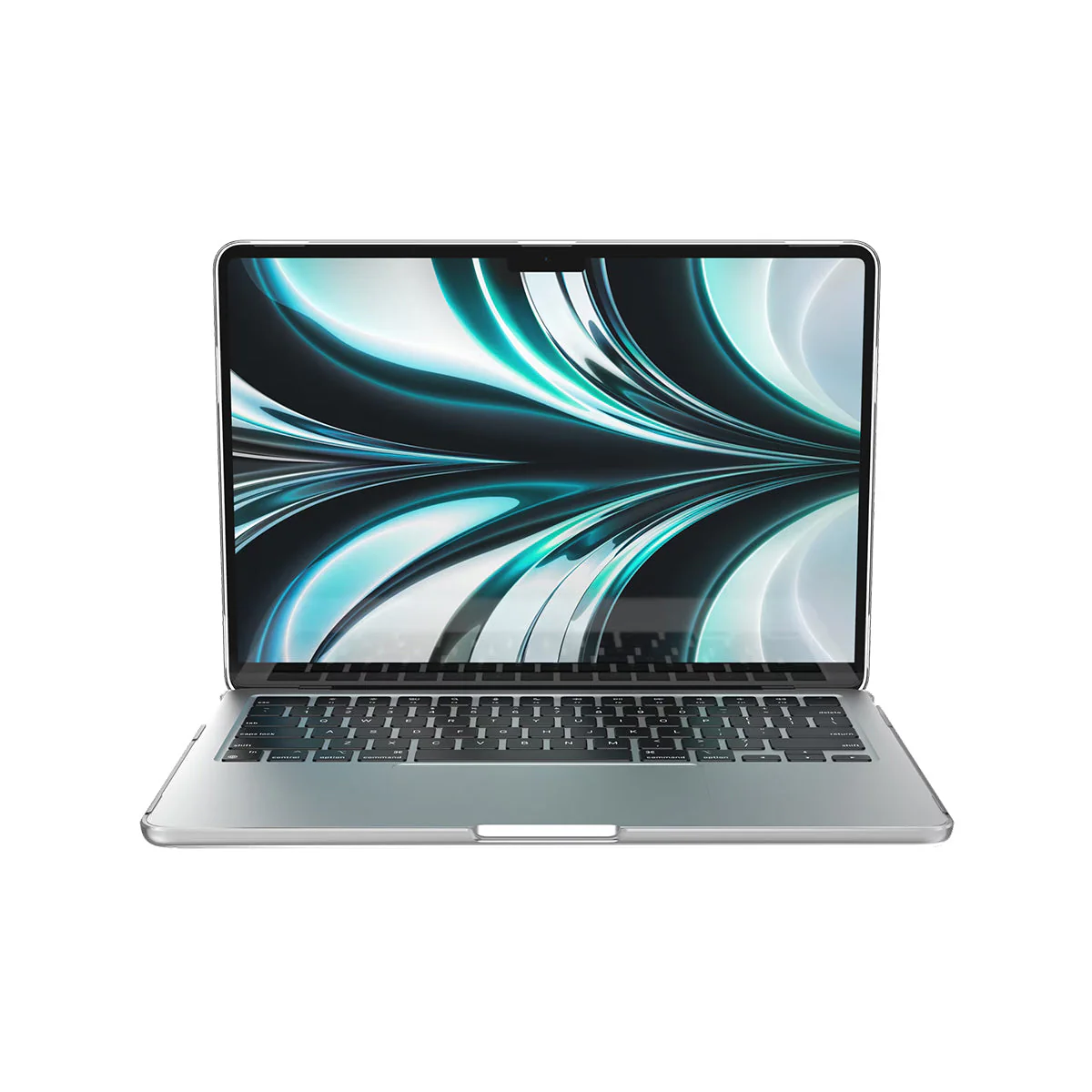 Speck Smartshell Case for MacBook Air 13" (M4/M3/M2) - Clear Protective Cover (Clear) - Image 4