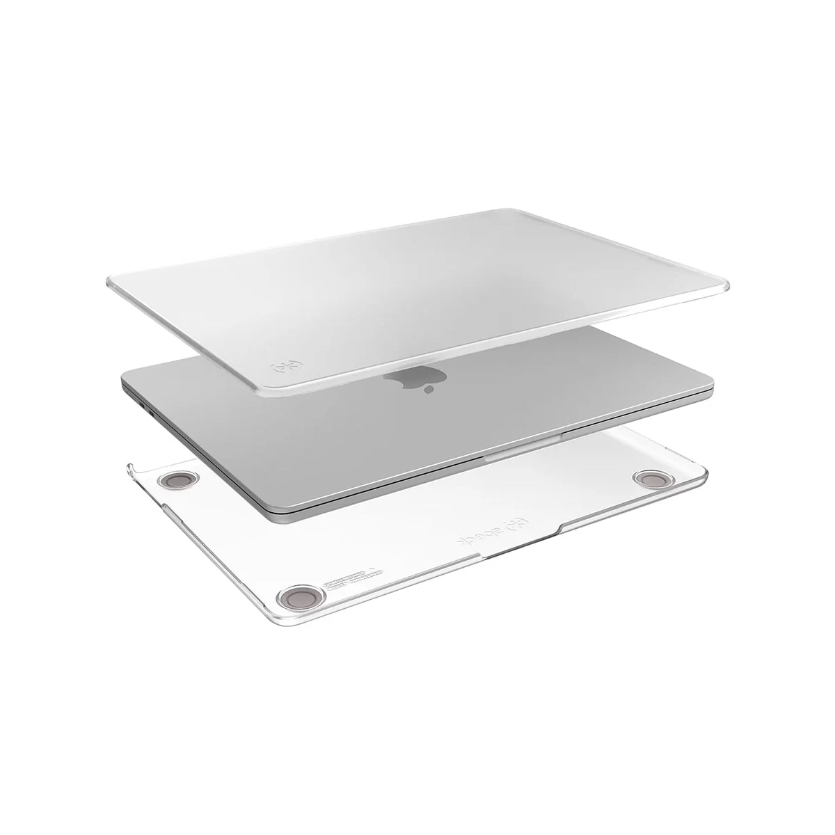 Speck SmartShell Case for MacBook Air 15" (M4/M3/M2) - Clear Protective Cover (Clear) - Image 4
