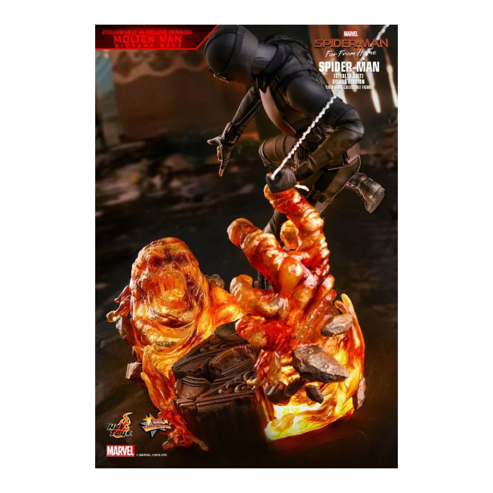 Spider-Man 12"  Far From Home Stealth Suit Deluxe 1:6 Collectable - Image 3